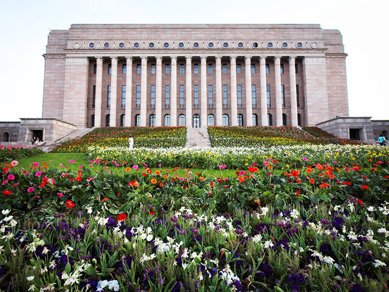 Finnisches Parlament (Eduskuntatalo)